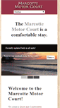Mobile Screenshot of marcottemotorcourt.com