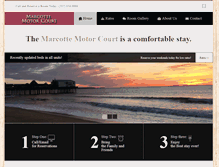 Tablet Screenshot of marcottemotorcourt.com